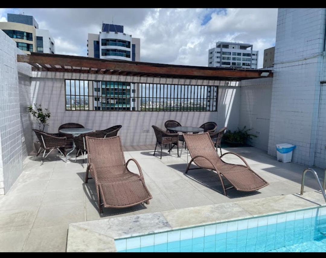 Apartamento Flat De 1Q - Boa Viagem - Recife Lägenhet Exteriör bild