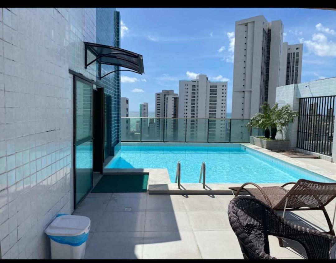 Apartamento Flat De 1Q - Boa Viagem - Recife Lägenhet Exteriör bild